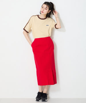 ステッチデザインヒールスニーカー/OT3766