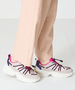 ドローコードデザイン配色スニーカー/OT3767