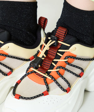 ドローコードデザイン配色スニーカー/OT3767