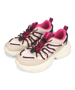 ドローコードデザイン配色スニーカー/OT3767