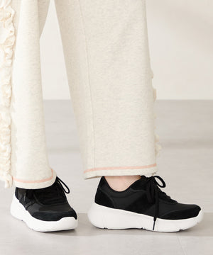 ビジュー×配色パーツ厚底スニーカー /OT3768