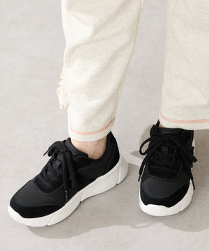 ビジュー×配色パーツ厚底スニーカー /OT3768