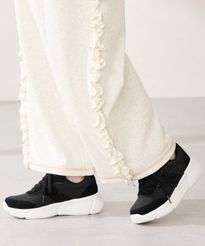 ビジュー×配色パーツ厚底スニーカー /OT3768