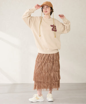 ビジュー×配色パーツ厚底スニーカー /OT3768