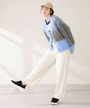 ビジュー×配色パーツ厚底スニーカー /OT3768