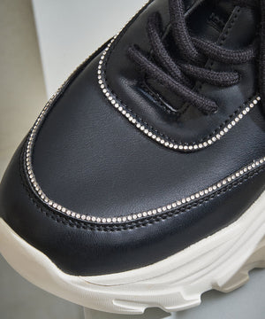 ラインストーン切替ダッドスニーカー/OT3769