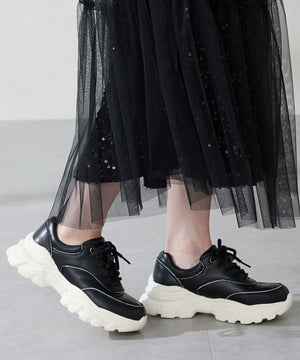 ラインストーン切替ダッドスニーカー/OT3769