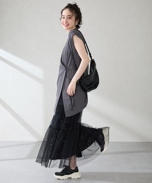 ラインストーン切替ダッドスニーカー/OT3769