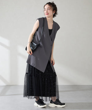 ラインストーン切替ダッドスニーカー/OT3769