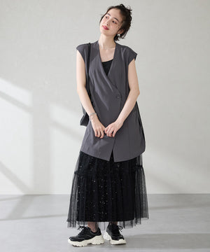 ラインストーン切替ダッドスニーカー/OT3769