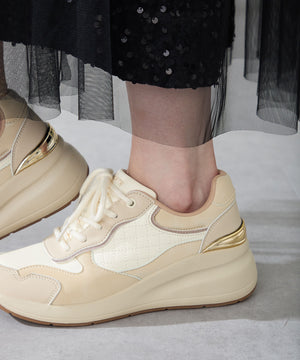 キルティング×グリッタースニーカー/OT3770