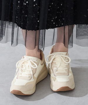 キルティング×グリッタースニーカー/OT3770