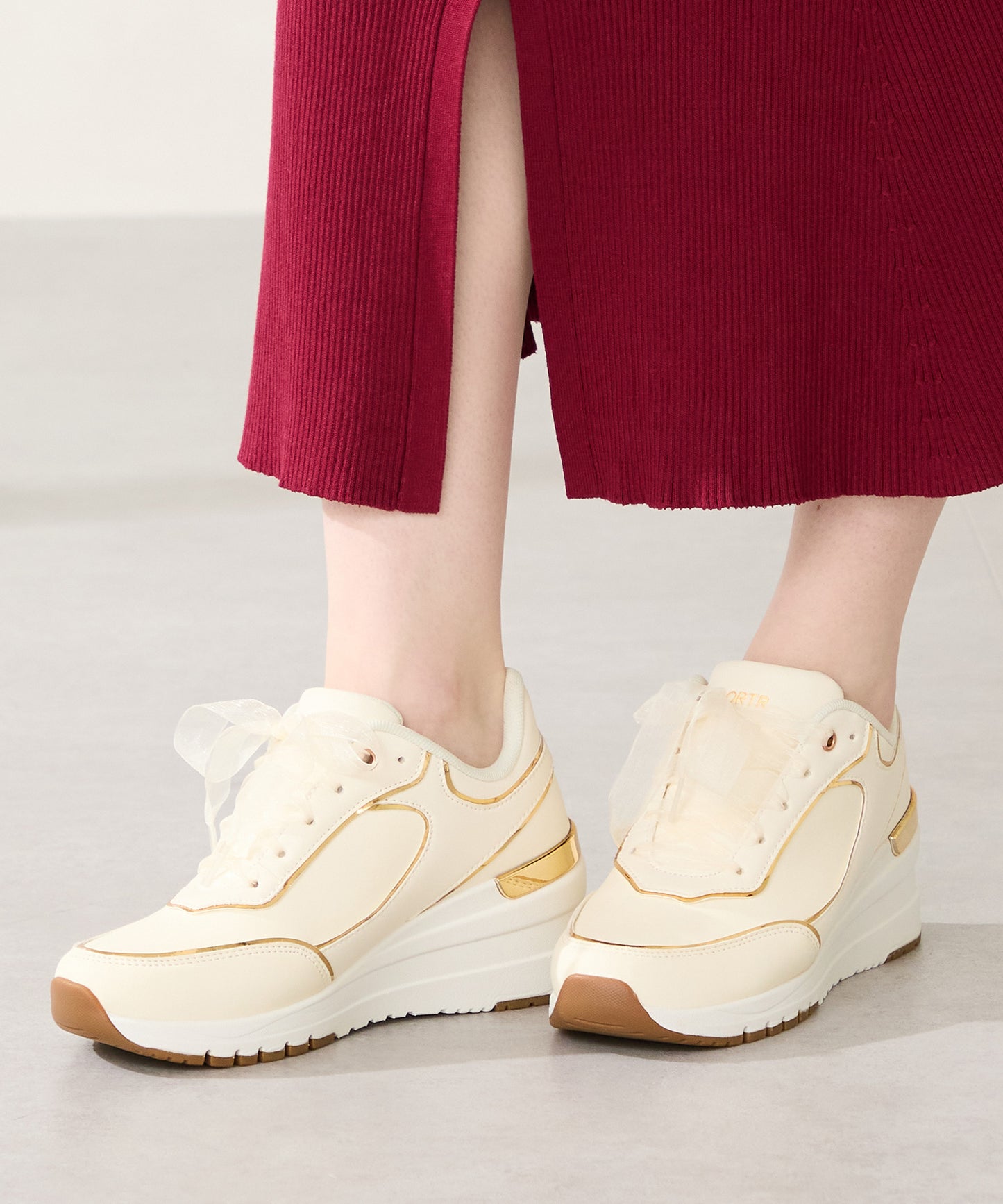 ヒールアップ2wayシューレーススニーカー/OT3775