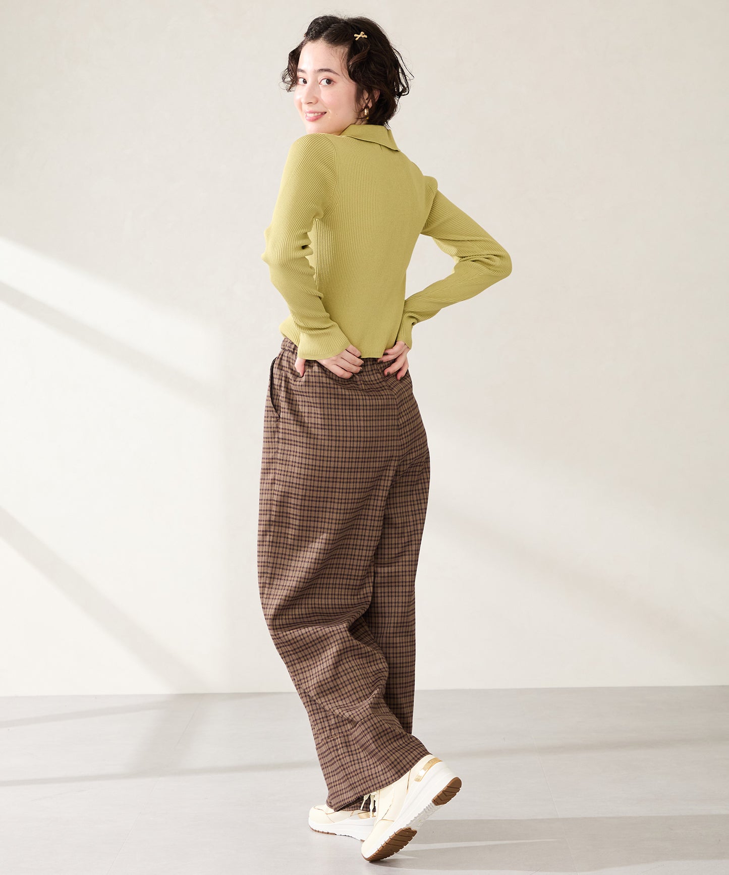 ヒールアップ2wayシューレーススニーカー/OT3775