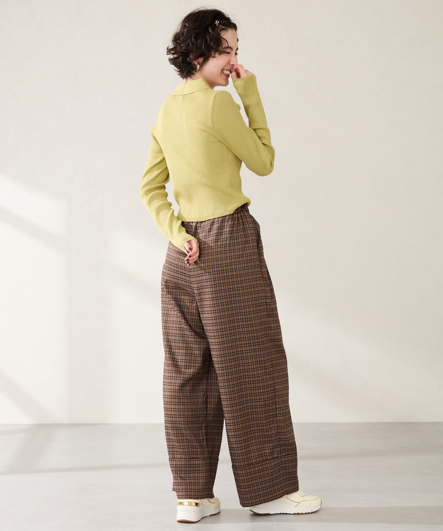 ヒールアップ2wayシューレーススニーカー/OT3775