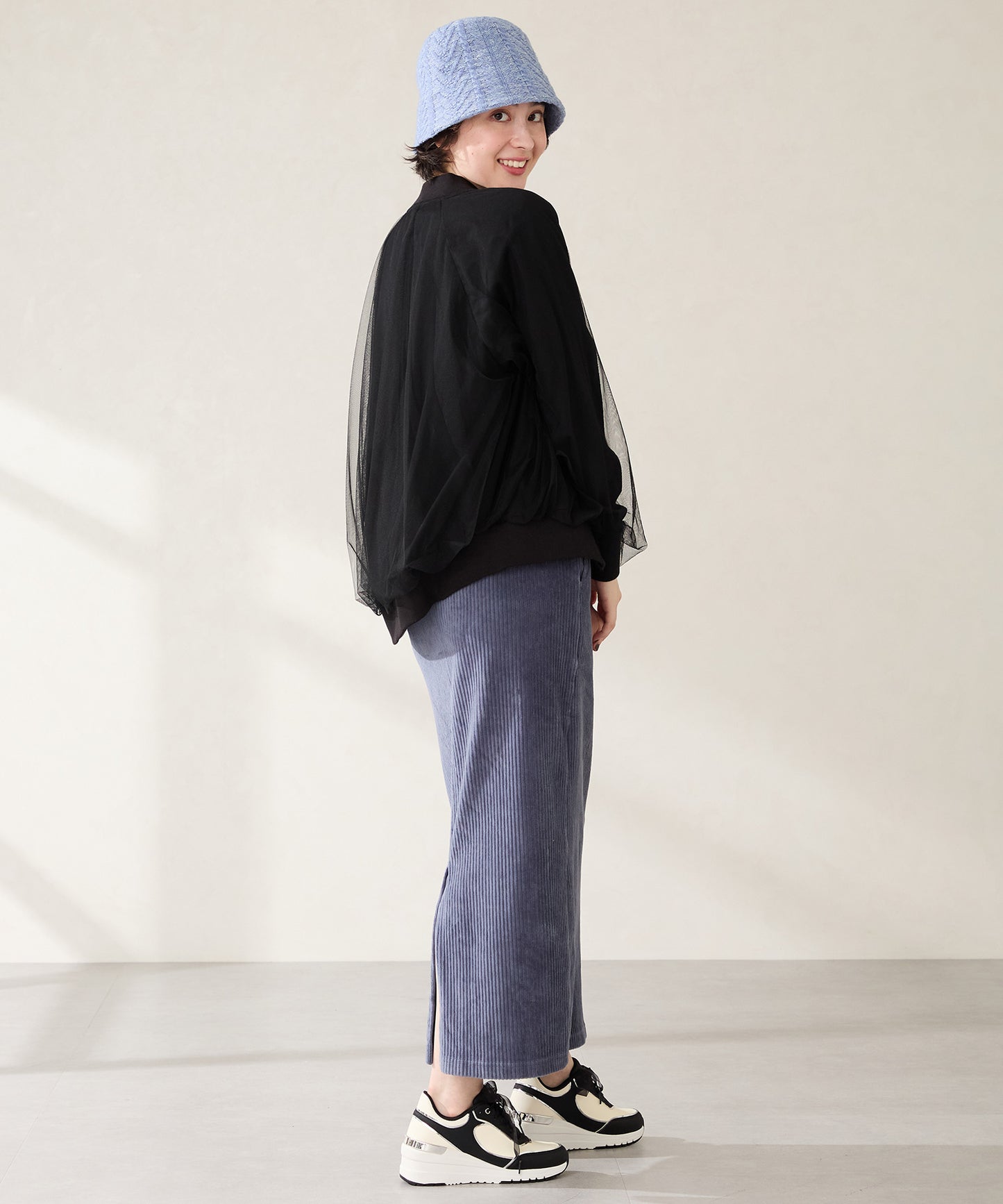 ヒールアップ2wayシューレーススニーカー/OT3775