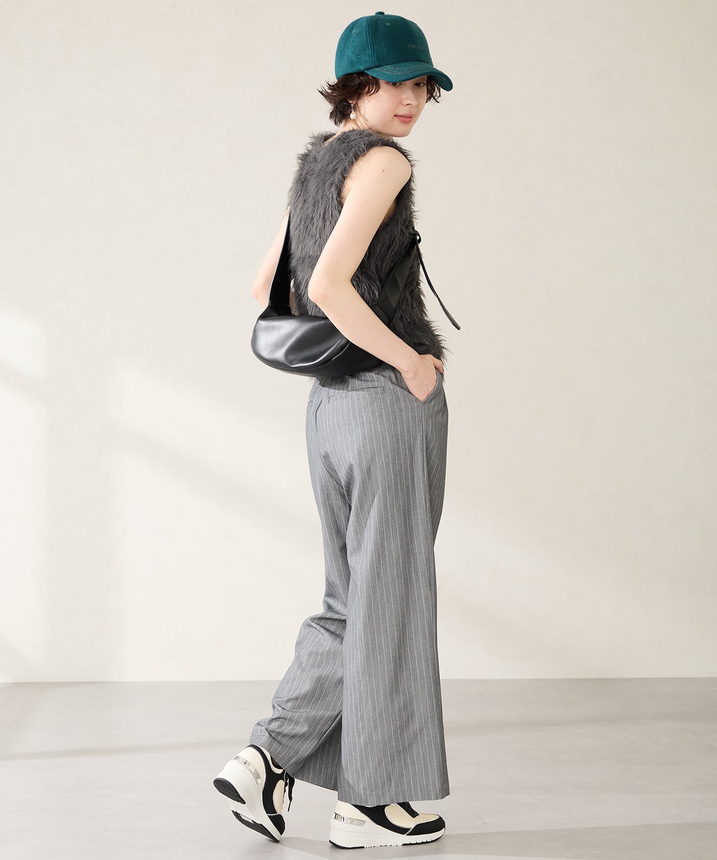 ヒールアップ2wayシューレーススニーカー/OT3775