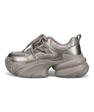 ダブルシューレース厚底スニーカー/OT3776