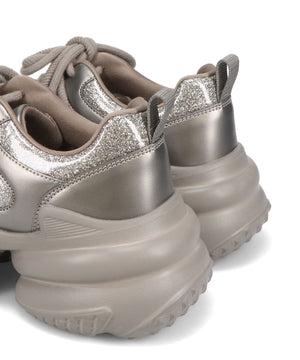 ダブルシューレース厚底スニーカー/OT3776