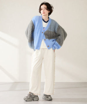 ダブルシューレース厚底スニーカー/OT3776