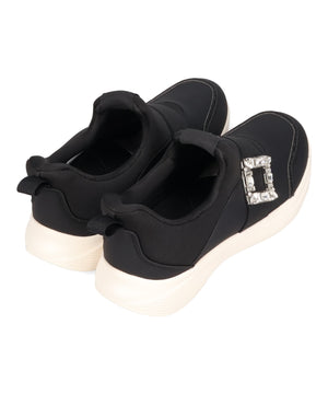 【瞬間フィット】ビジューバックルスニーカー/OT3777