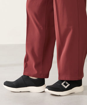 【瞬間フィット】ビジューバックルスニーカー/OT3777