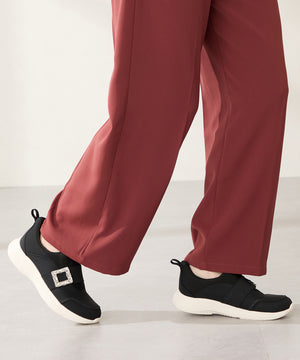 【瞬間フィット/ハンズフリー】ビジューバックルスニーカー/OT3777