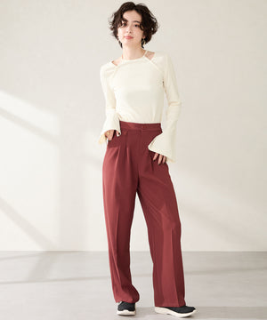 【瞬間フィット】ビジューバックルスニーカー/OT3777