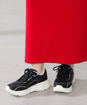 メタリックパーツ配色スニーカー/OT3780