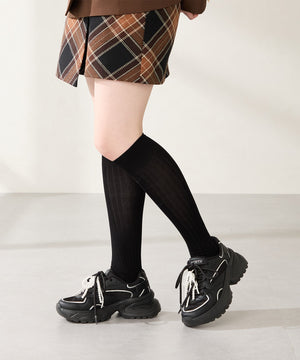 パールリボン付きダッドスニーカー/OT3781