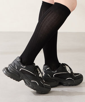 パールリボン付きダッドスニーカー/OT3781