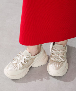 リボンディテールニットスニーカー/OT3787
