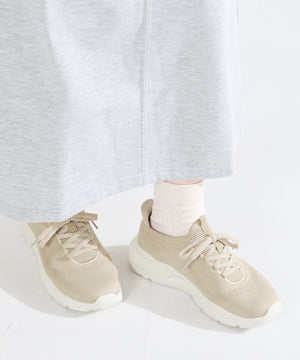 【瞬間フィット】ニットレースアップスニーカー/OT3789