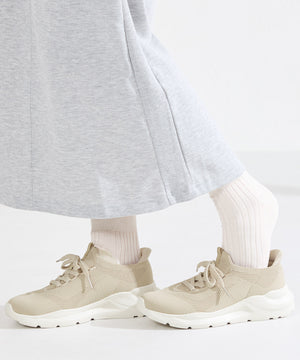 【瞬間フィット】ニットレースアップスニーカー/OT3789