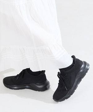 【瞬間フィット】ニットレースアップスニーカー/OT3789