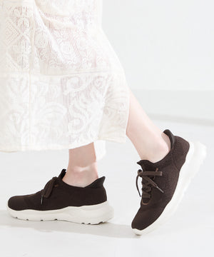 【瞬間フィット】ニットレースアップスニーカー/OT3789