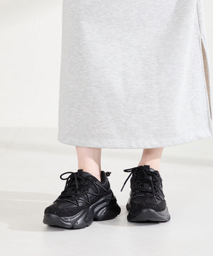 ラインストーン厚底スニーカー/OT3792