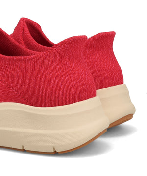 【瞬間フィット】ストライプニット防水スリッポンスニーカー/OT3801