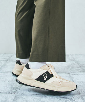 【MEN'S】スエード切替ローカットスニーカー/OT5702