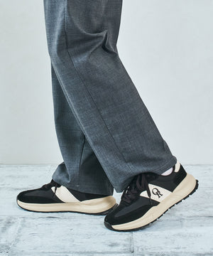 【MEN'S】スエード切替ローカットスニーカー/OT5702