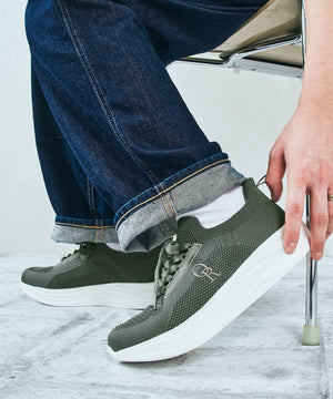 【MEN'S/瞬間フィット】ウエーブソールニットスニーカー/OT5704