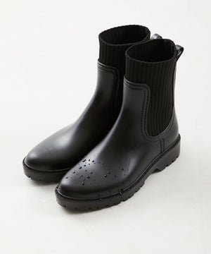 切替ニットレインブーツ/R-0017