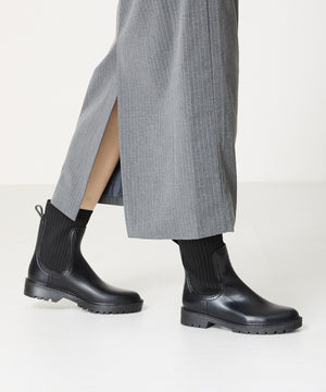 切替ニットレインブーツ/R-0017