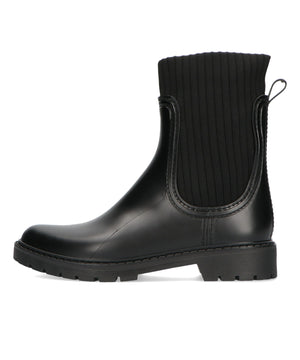 切替ニットレインブーツ/R-0017