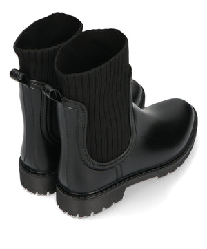 切替ニットレインブーツ/R-0017