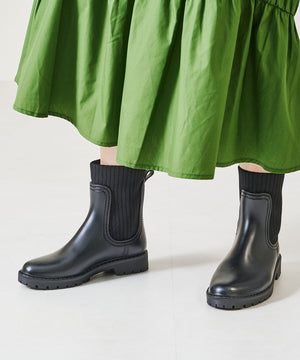 切替ニットレインブーツ/R-0017