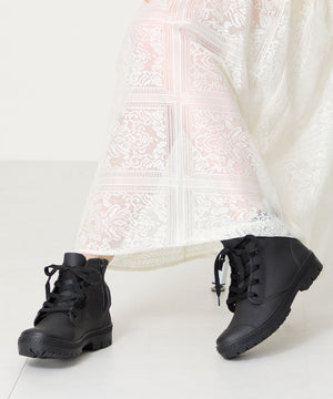 レースアップレインスニーカー/R-0020