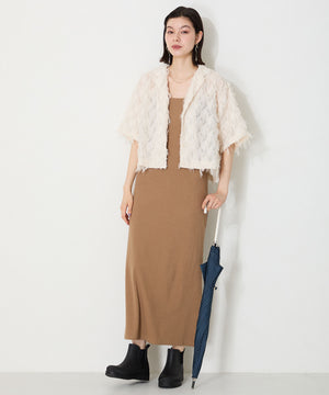 アンクル丈サイドゴア厚底レインブーツ/R-0023