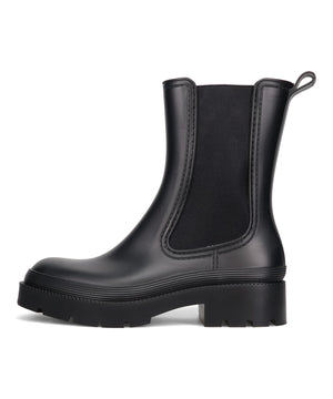 ミドル丈サイドゴアレインブーツ/R-0025