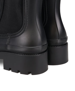 ミドル丈サイドゴアレインブーツ/R-0025
